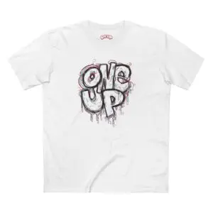 one up heart tee