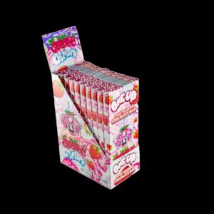 STREWBERRY AND CREAM MUSHROOM CHOCOLATE BAR-10 PACK